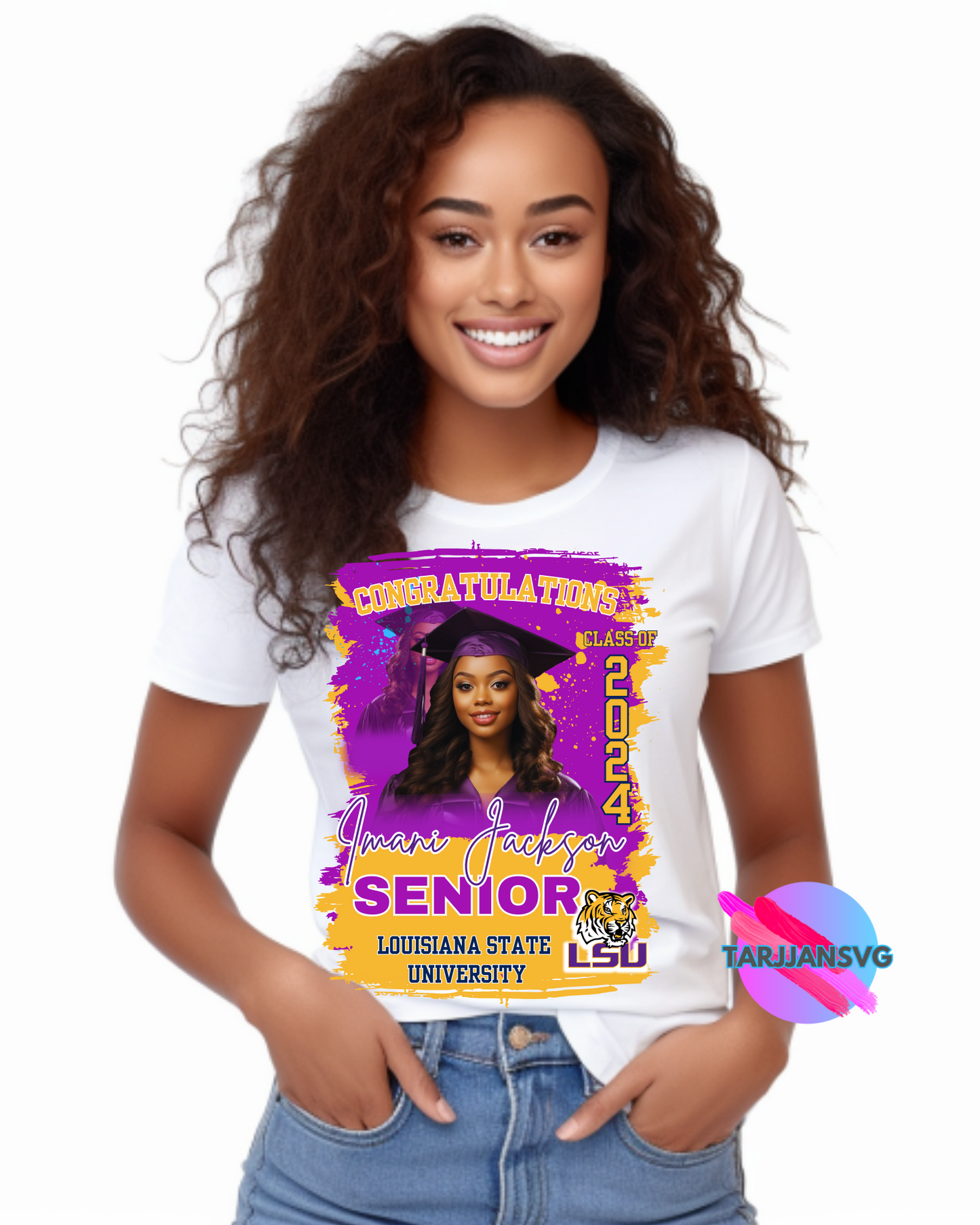 2024 Graduate Canva EDITABLE  Shirts Template BUNDLE