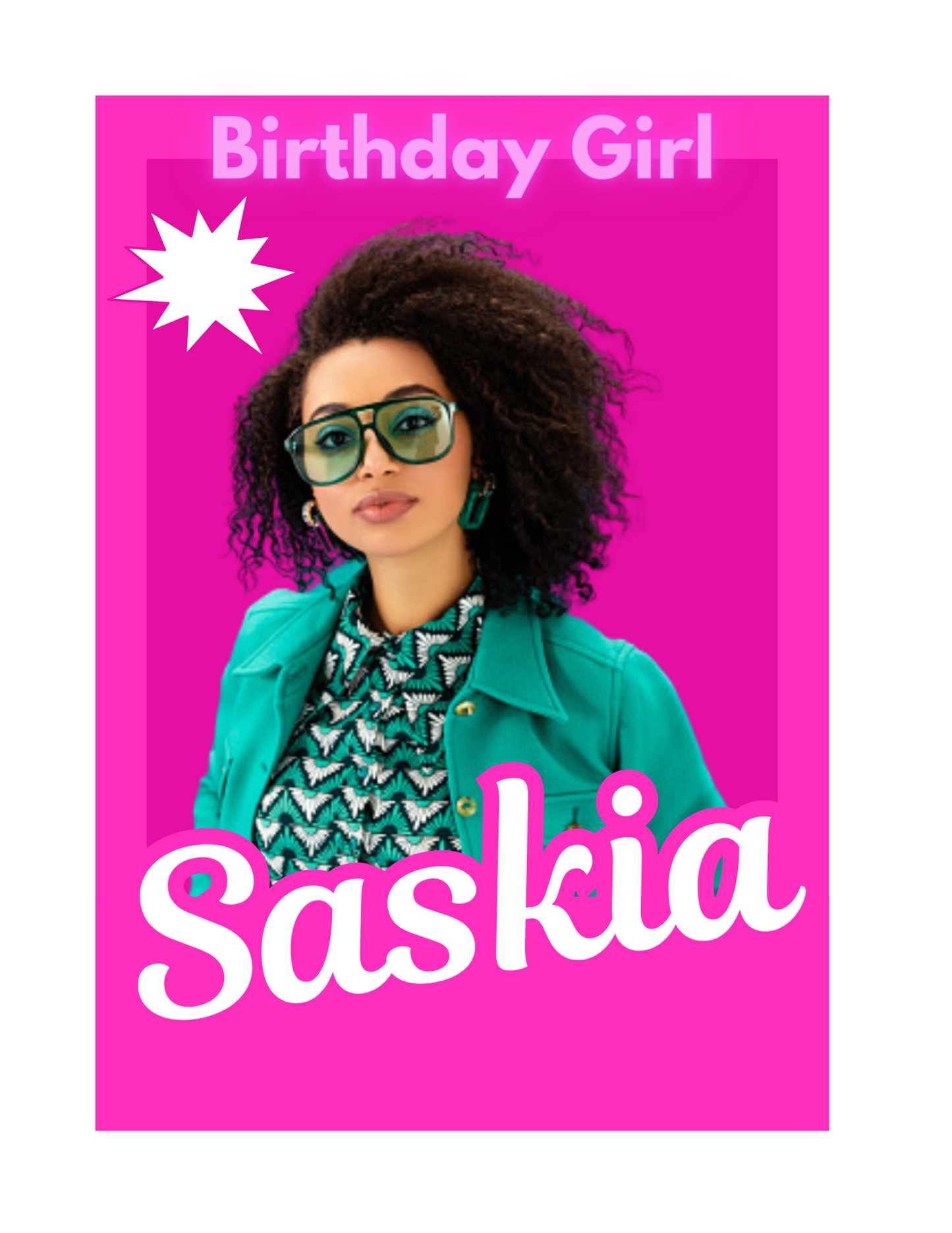 Pink Doll Canva Template