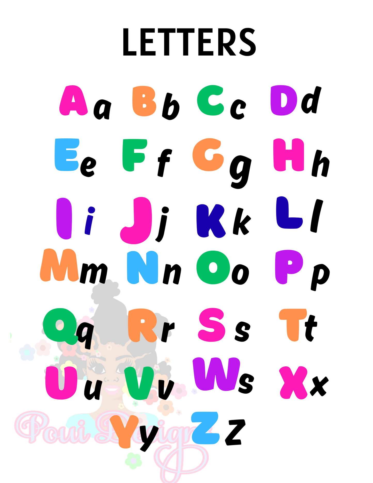 Letters and Numbers For Autistic Kids