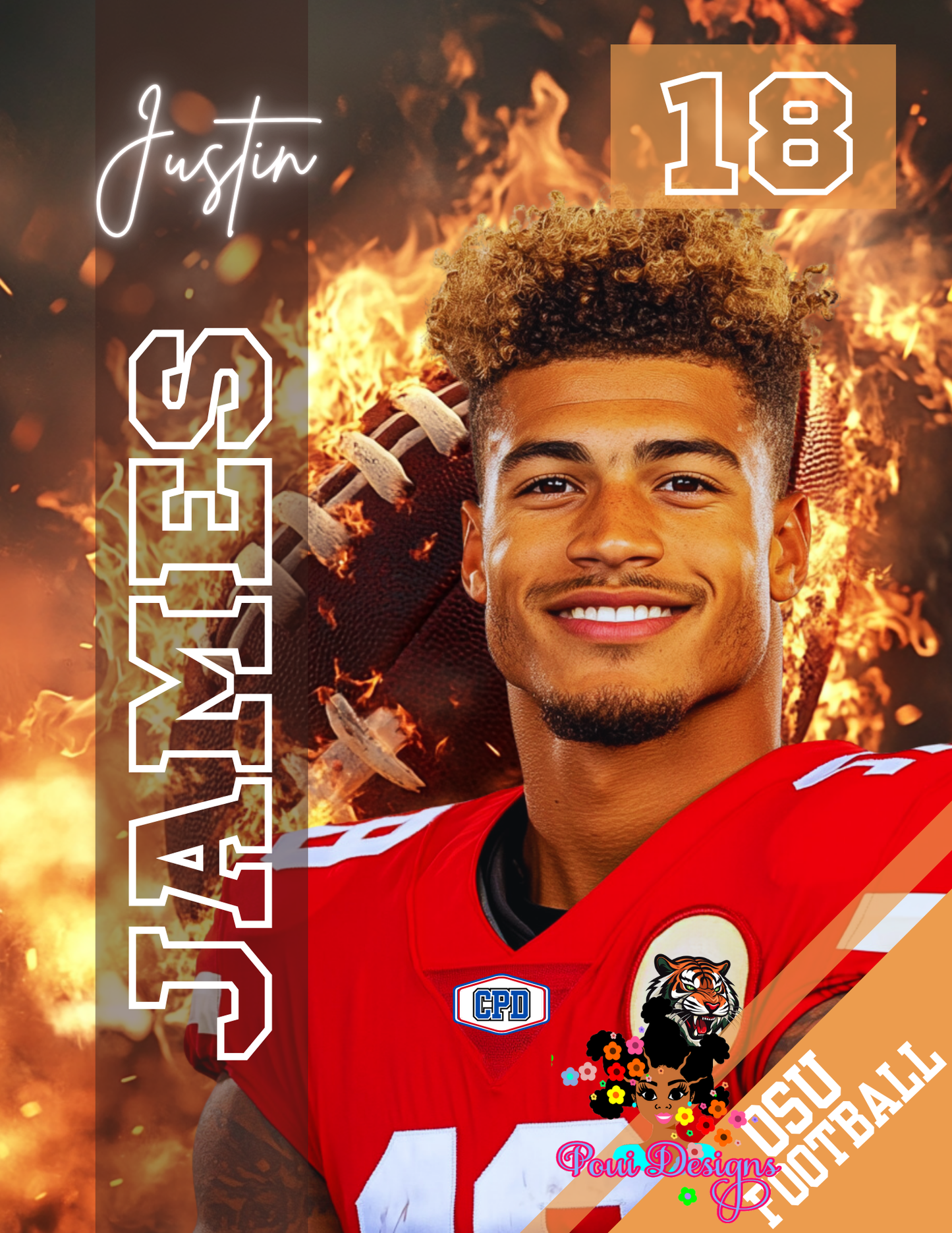 Football Poster Templates,Football Celebration,Celebration,Personalized Design Your Own,Football season,Poster Design Bundle,Fire Backdrop