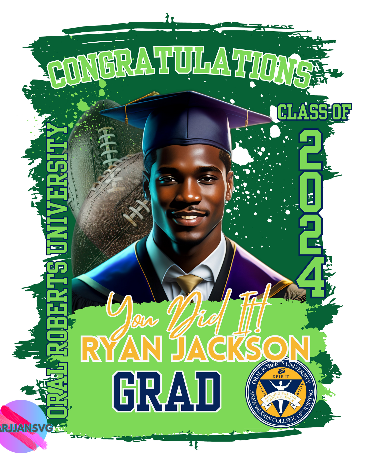 2024 Graduate Canva EDITABLE Shirts Template BUNDLE