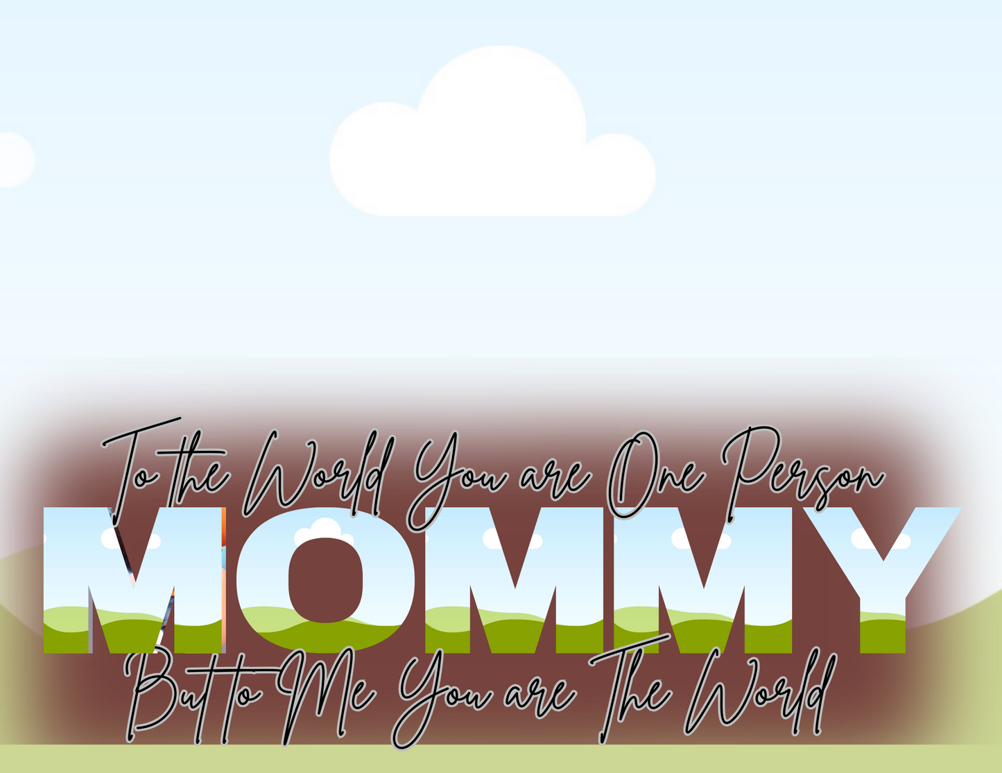 Mommy Canva Frame Template