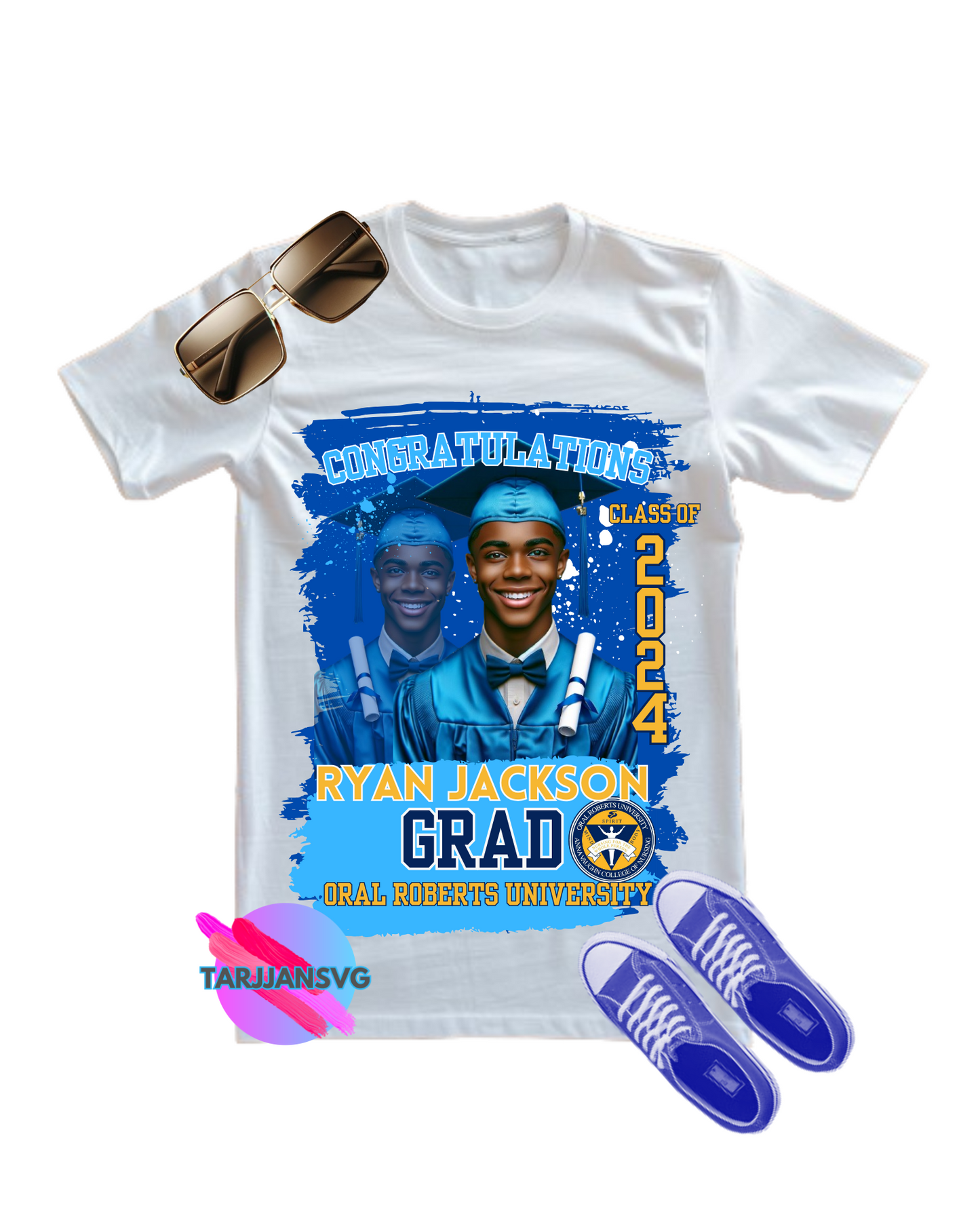2024 Graduate Canva EDITABLE Shirts Template BUNDLE