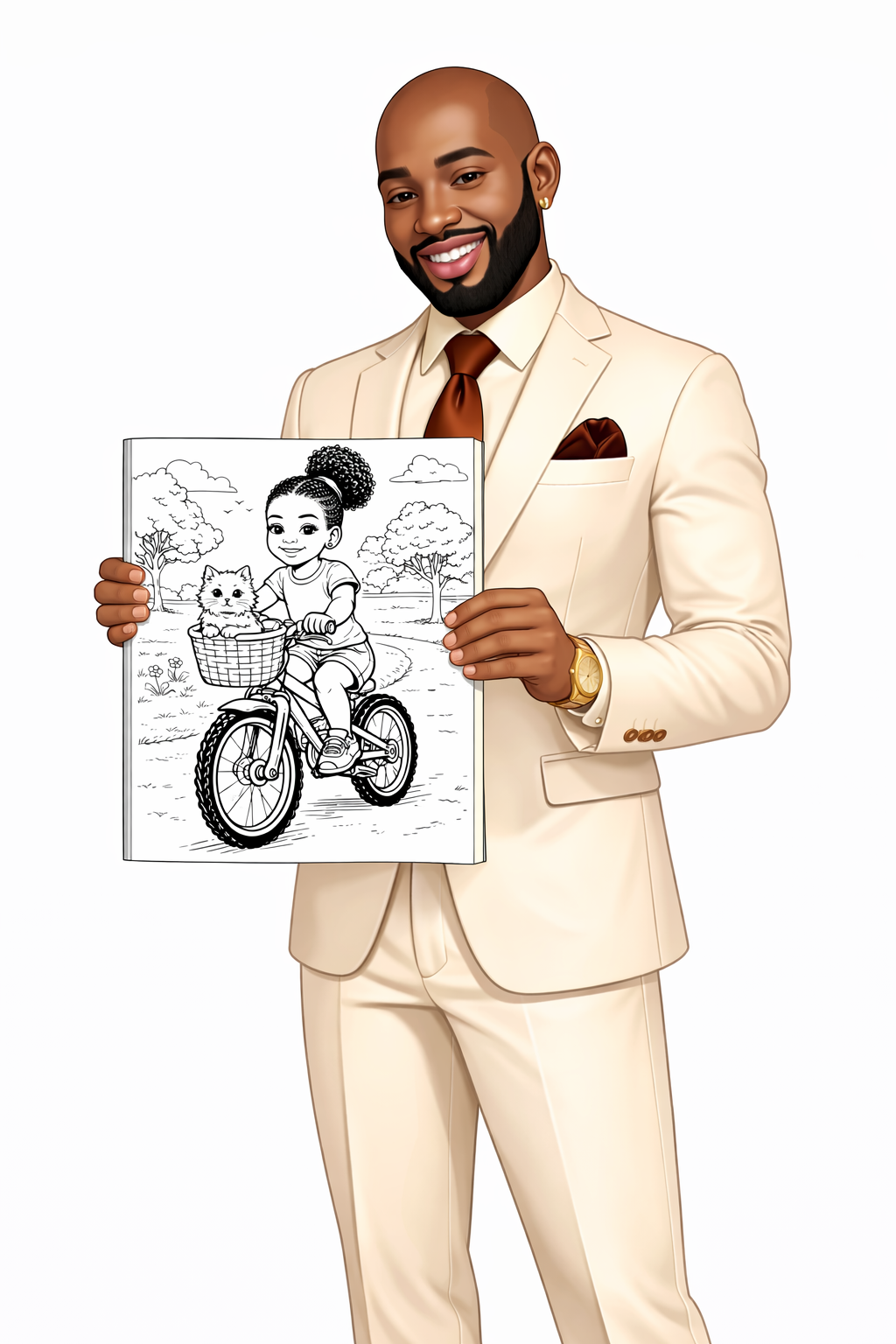 African AMerican Character Ai Employee ~ Without Writing Prompts