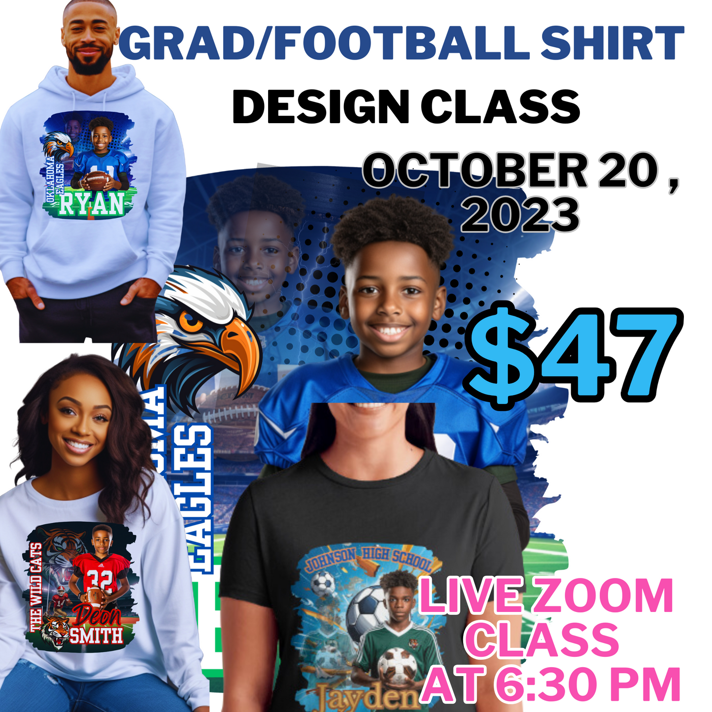 Graduation Shirt Template Class For Beginners Friday, October 20, 2023