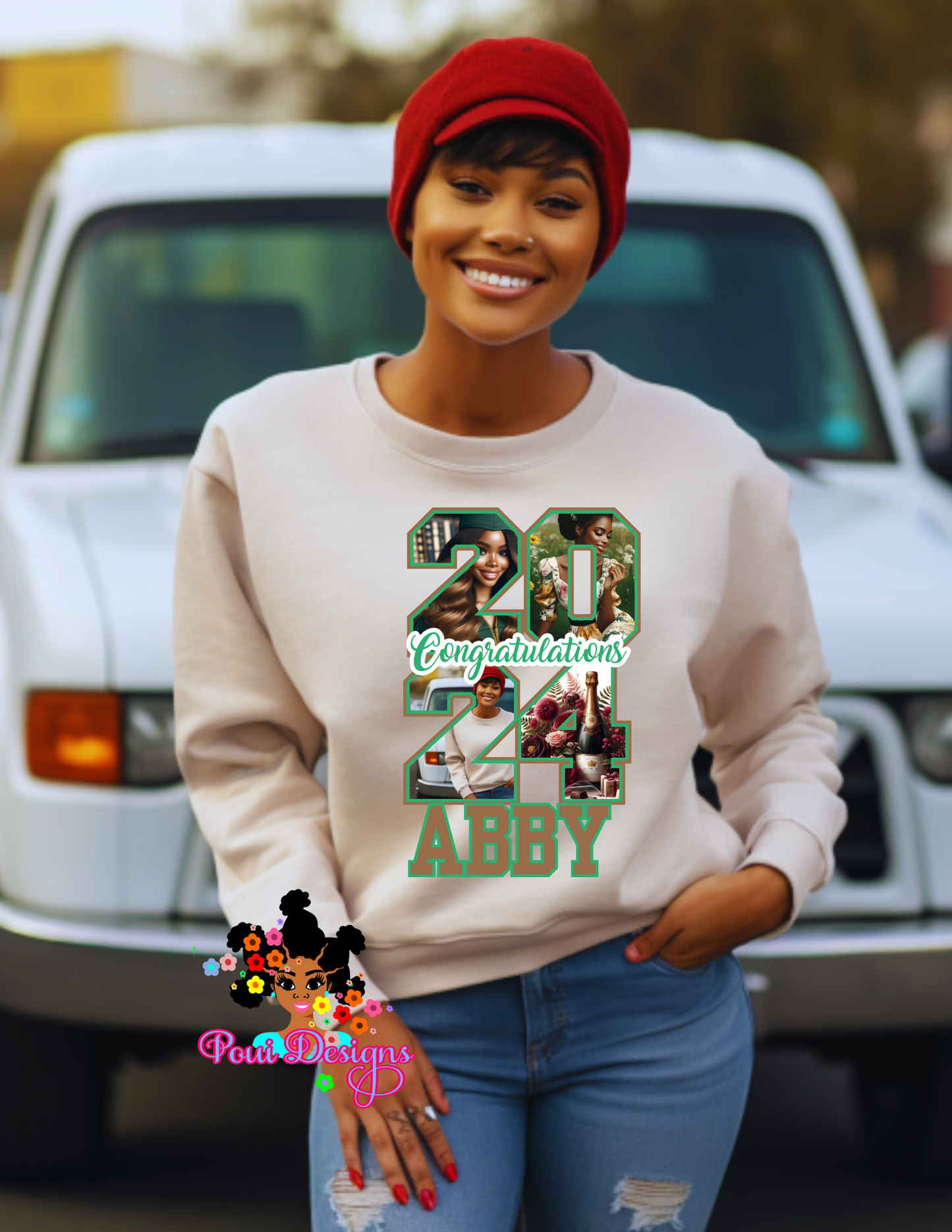 2024 Graduate Canva Frame Editable Template BUNDLE Drag and Drop