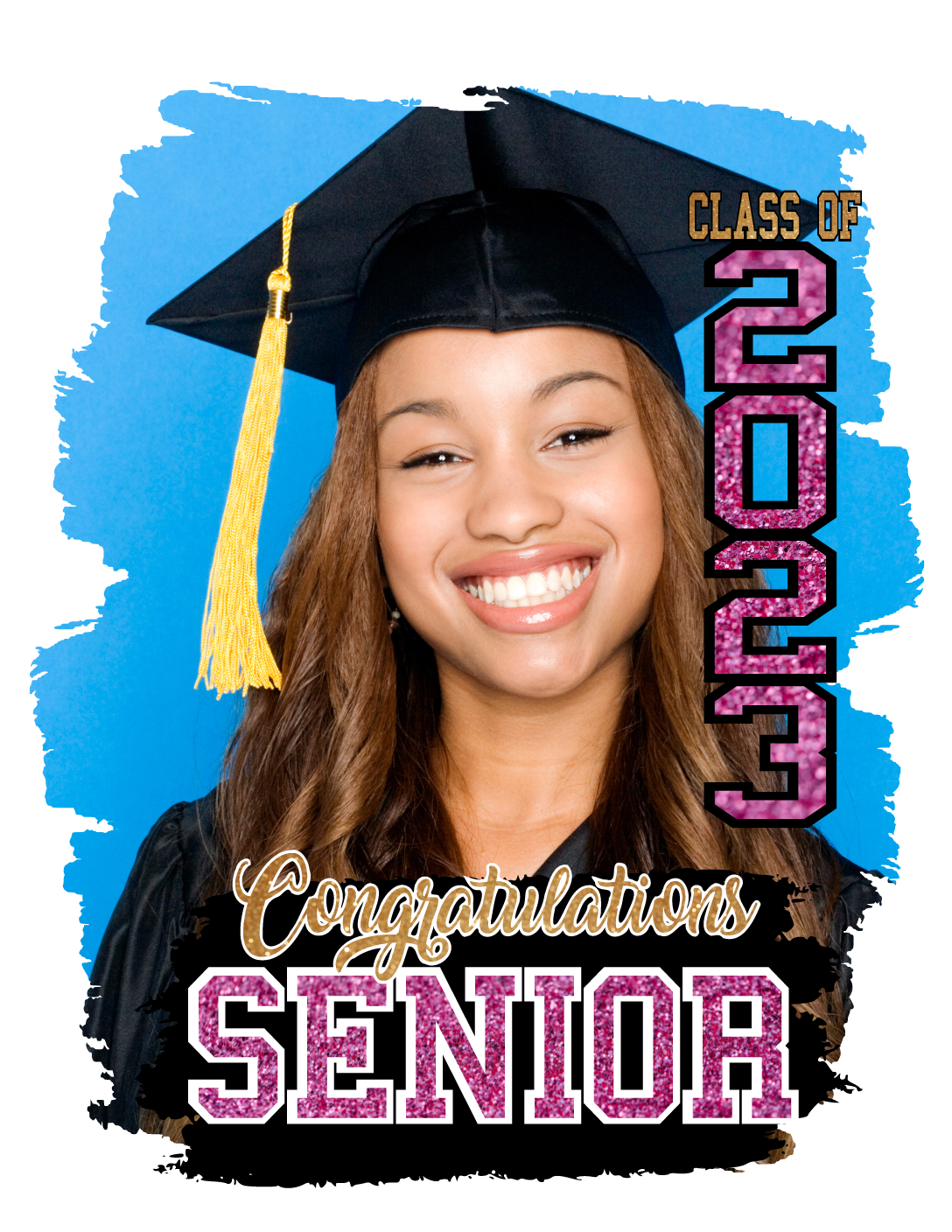 Graduate Editable Bundle,PNG,SVG and Canva Frame