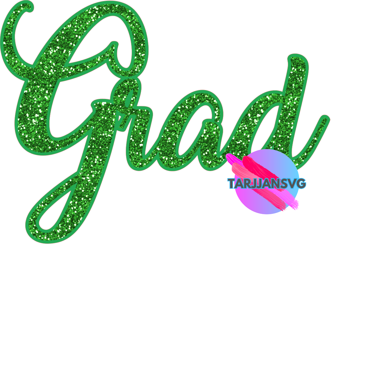 10 pieces of Glitter PNG images,2024, Grad, gold,blue,green,purple,red