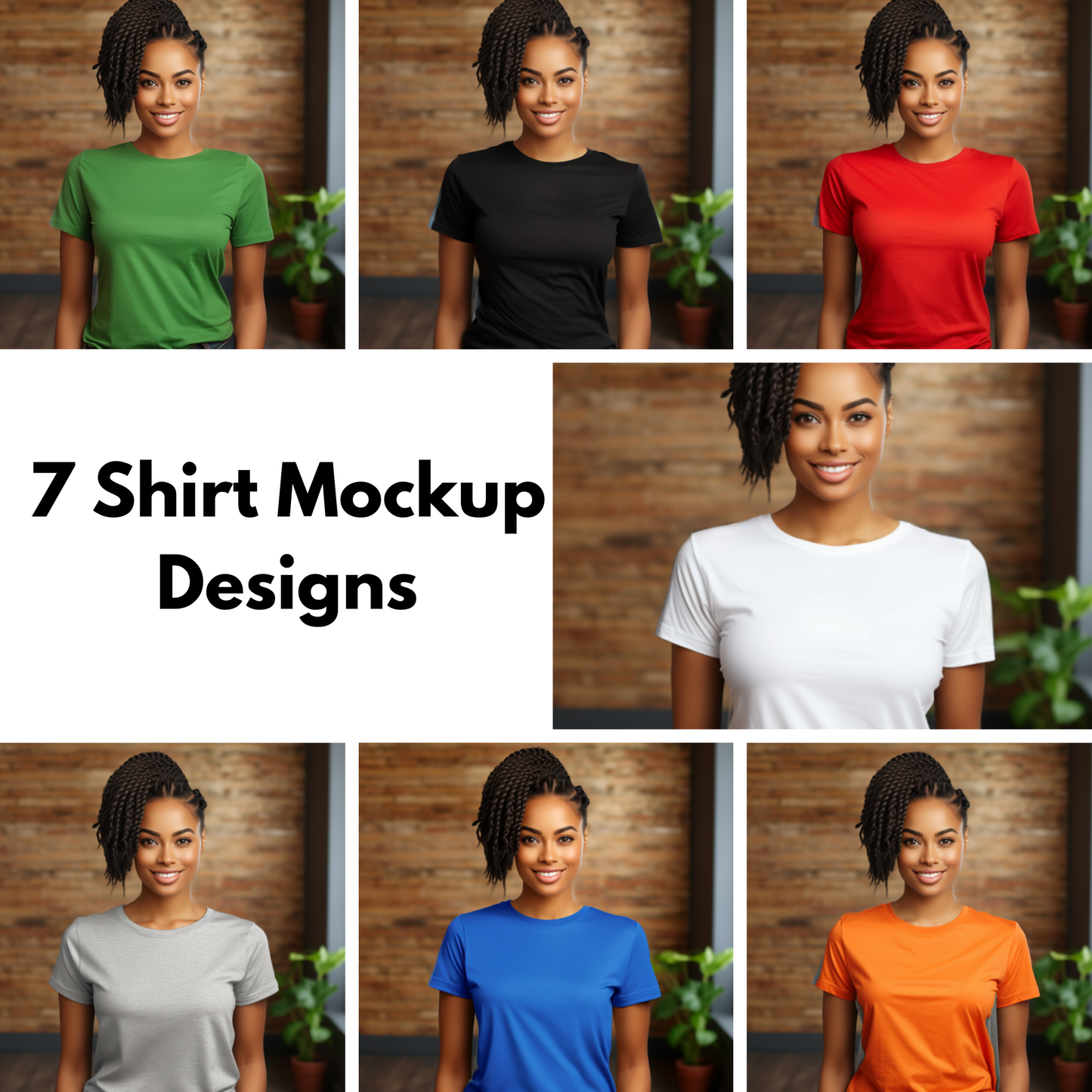 Unisex Softstyle T-shirt, Female Shirt  Mockup