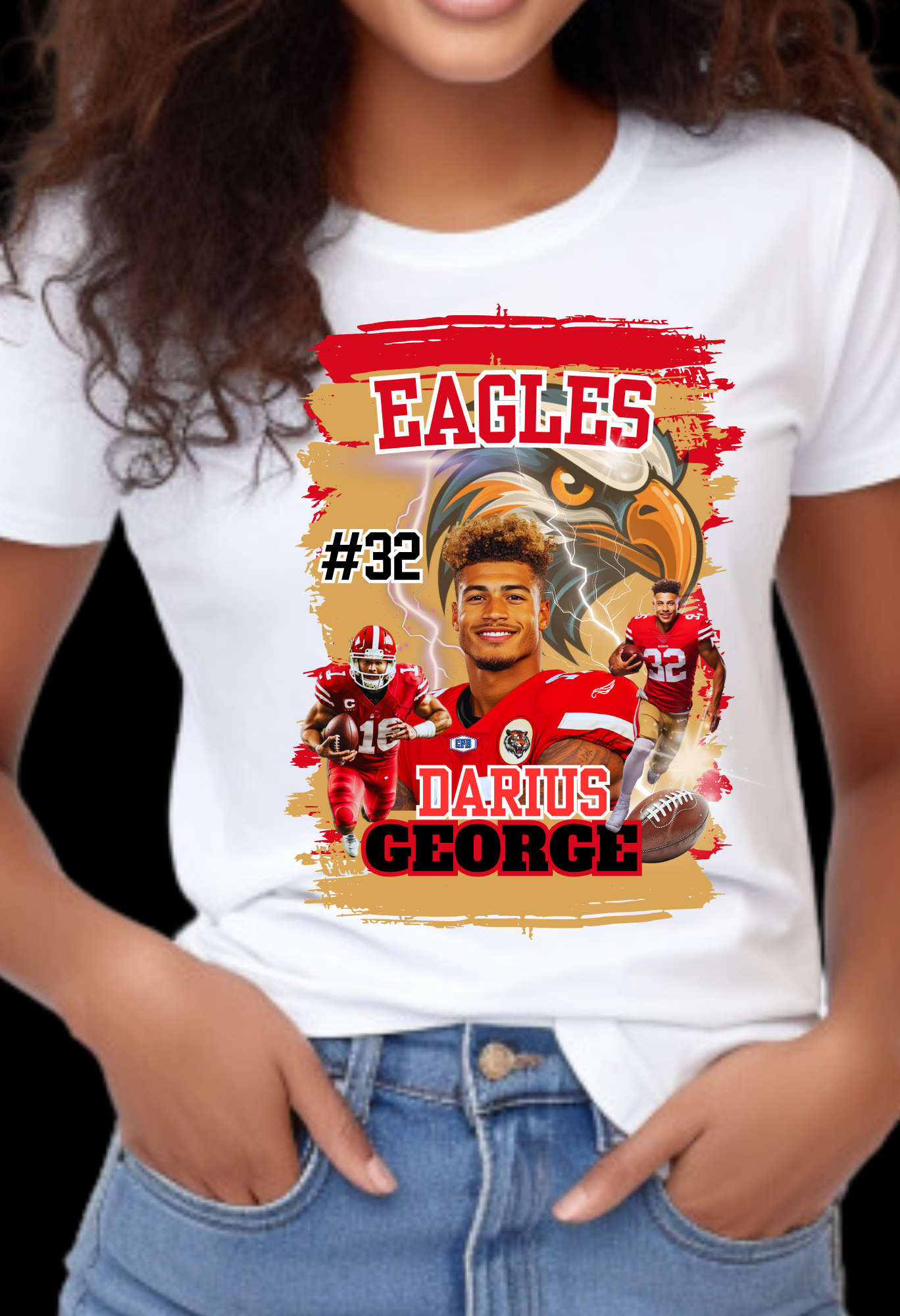 Editable in Canva Football Shirt Backgrounds Designs MMR/PLR