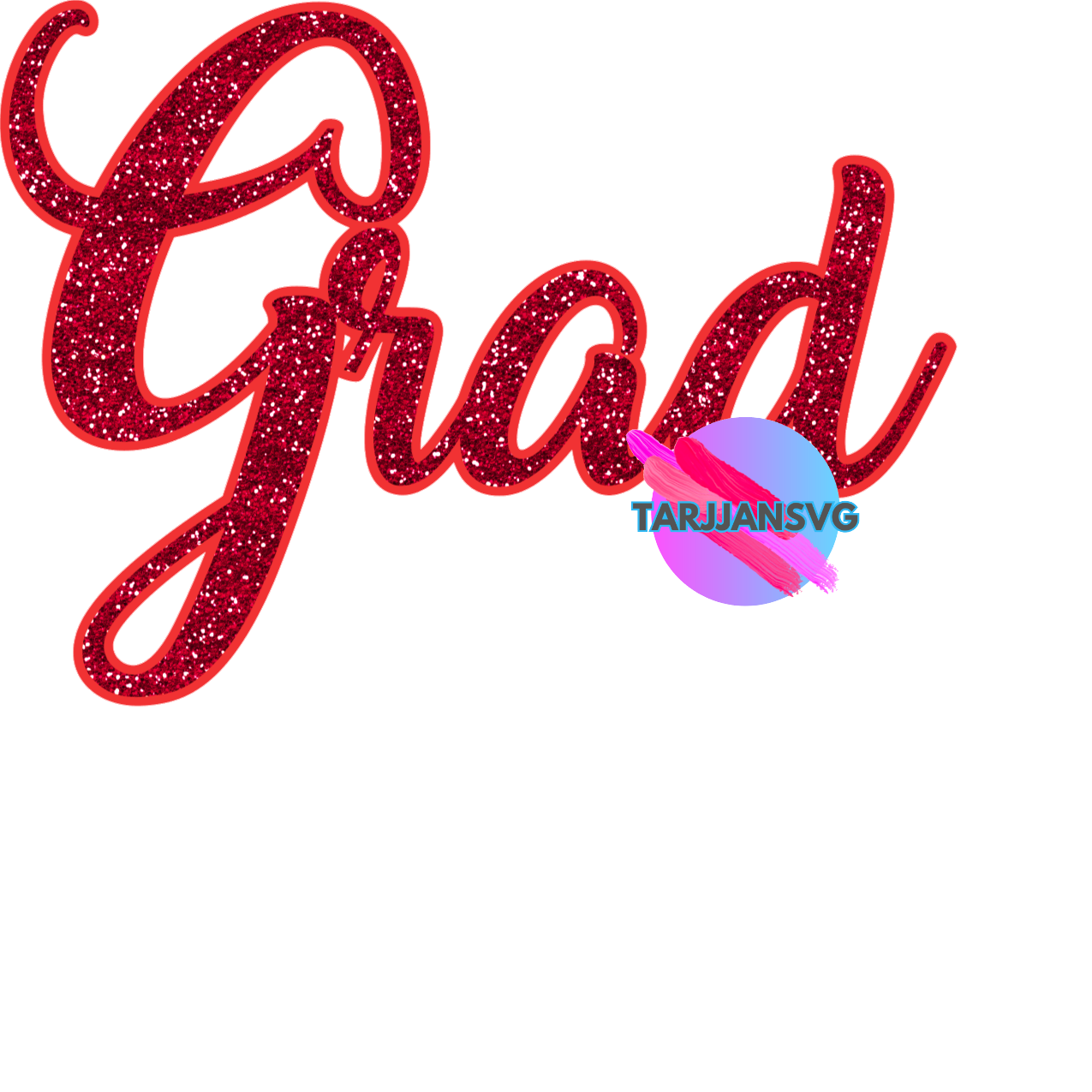 10 pieces of Glitter PNG images,2024, Grad, gold,blue,green,purple,red