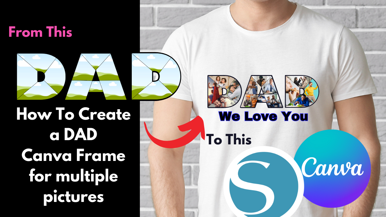 Mom And Dad Multiple Frame Template BUNDLE Drag and Drop