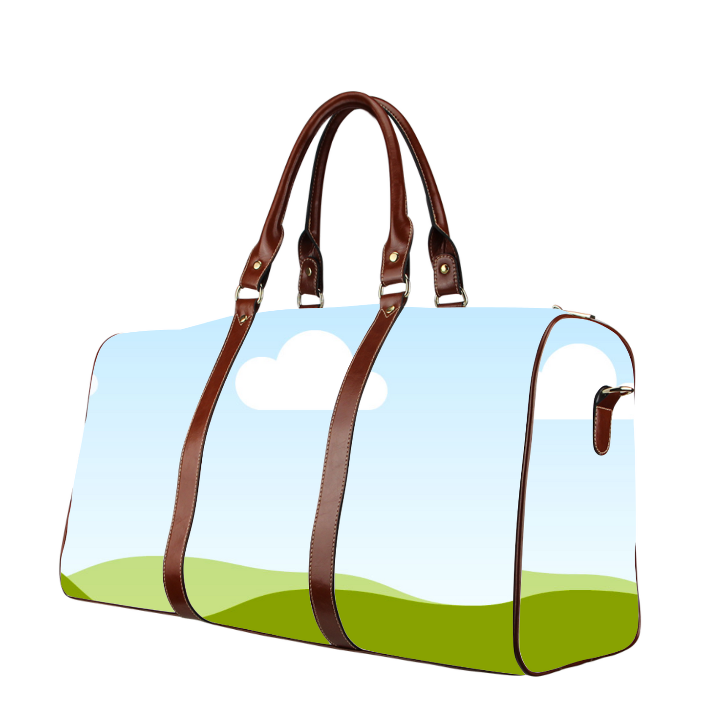 Travel Bag Canva Frame Templates Drag and Drop Bundle