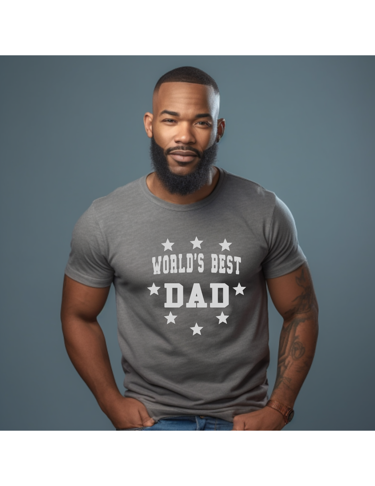 World's Best Dad SVG file