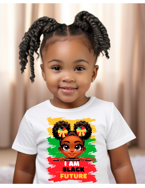 Black History Month Sublimation Transfers for Girls Shirts