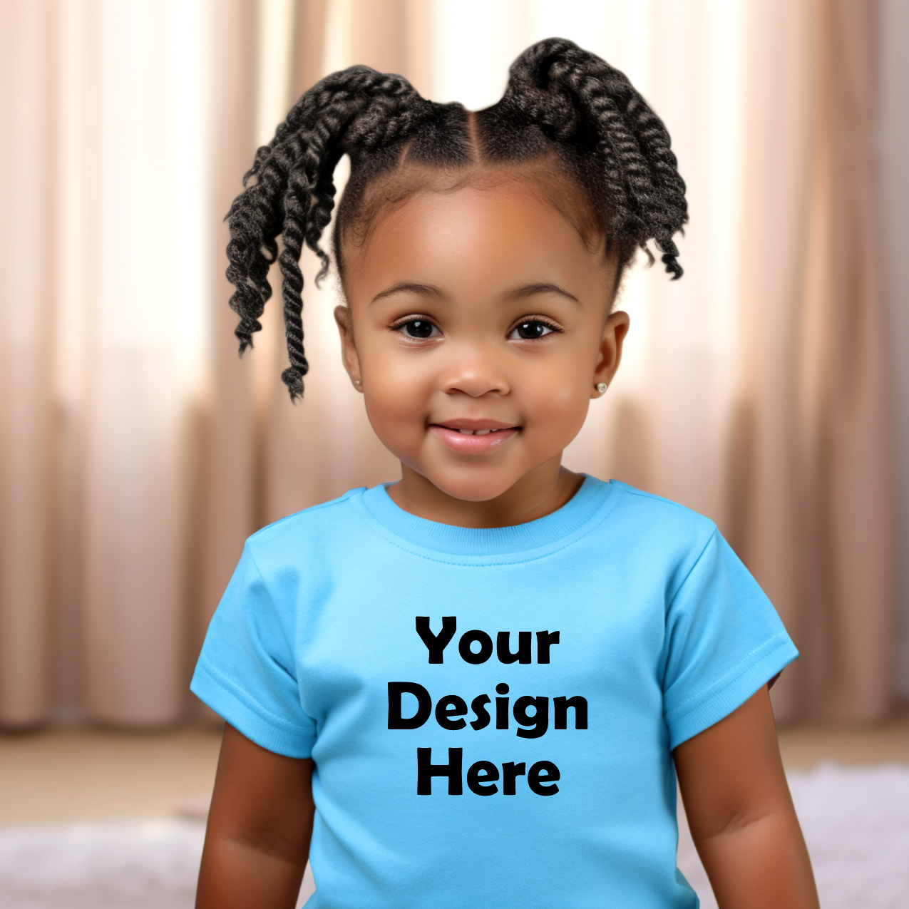 Toddler Baby Girl Bella Canvas  T-shirt Mockup Bundle