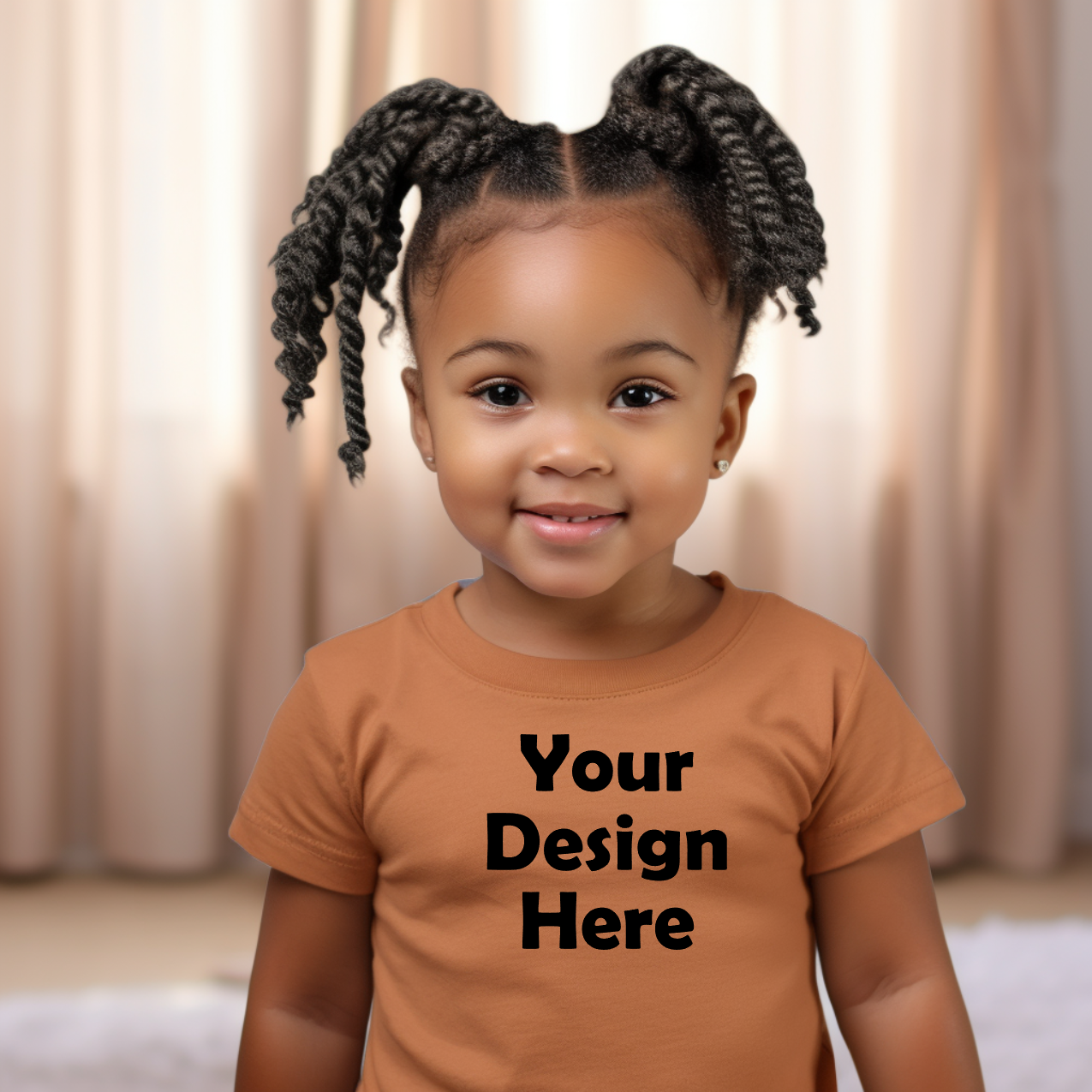 Toddler Baby Girl Bella Canvas  T-shirt Mockup Bundle