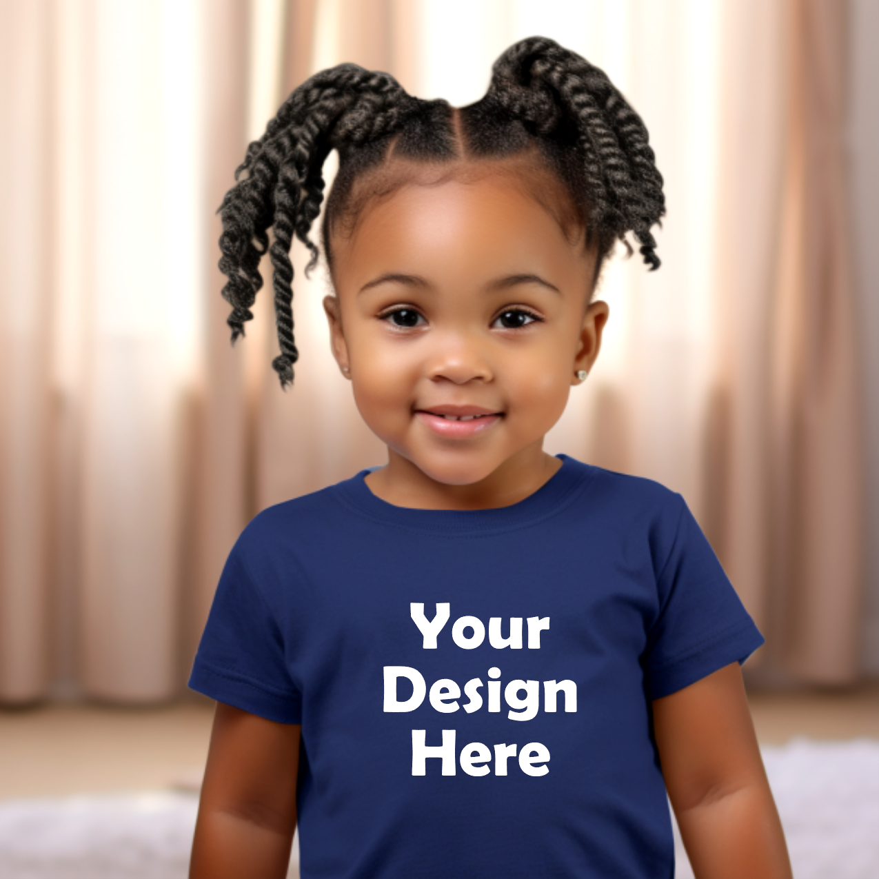 Toddler Baby Girl Bella Canvas  T-shirt Mockup Bundle