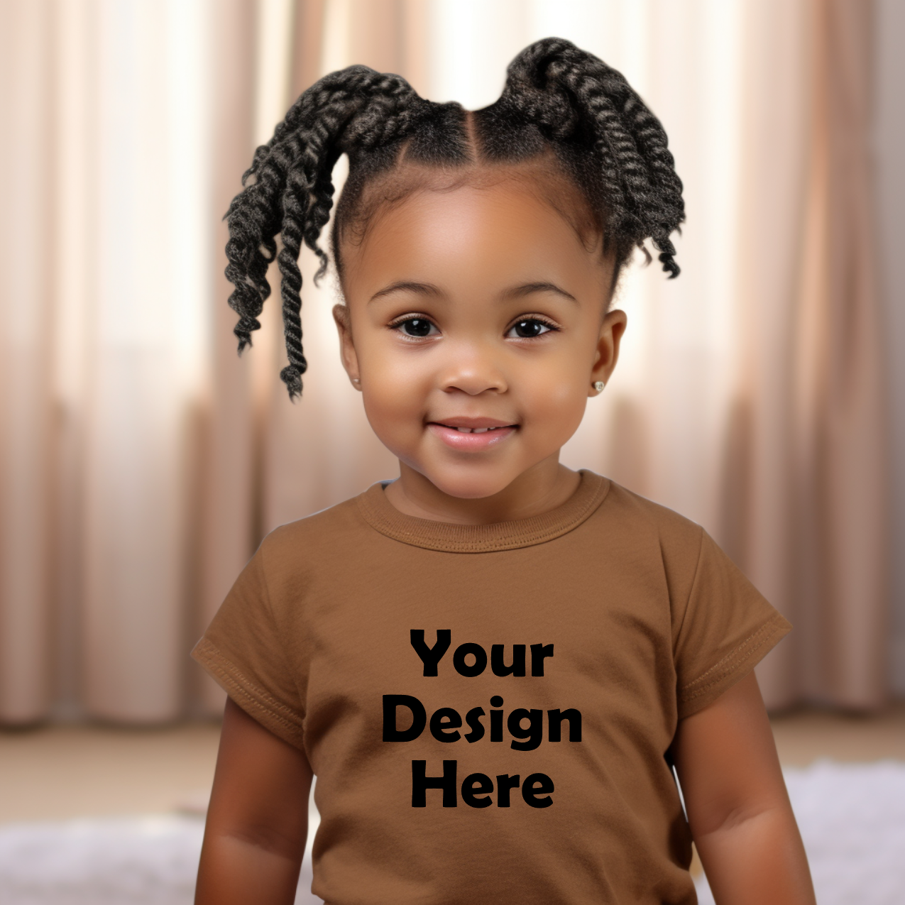 Toddler Baby Girl Bella Canvas  T-shirt Mockup Bundle