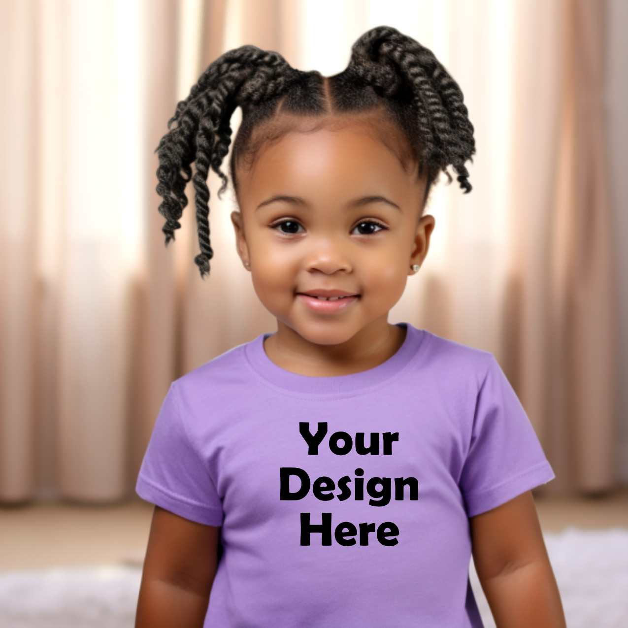 Toddler Baby Girl Bella Canvas  T-shirt Mockup Bundle