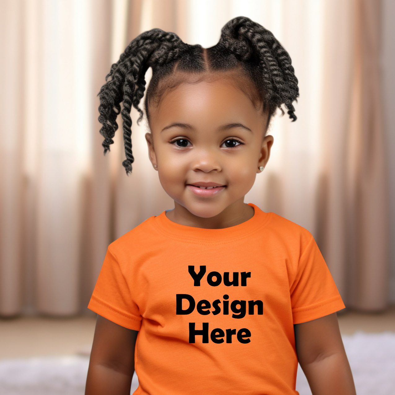 Toddler Baby Girl Bella Canvas  T-shirt Mockup Bundle