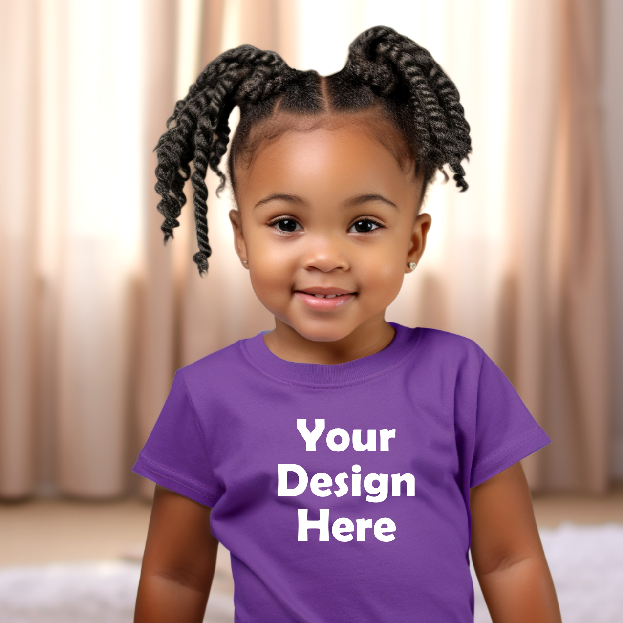 Toddler Baby Girl Bella Canvas  T-shirt Mockup Bundle