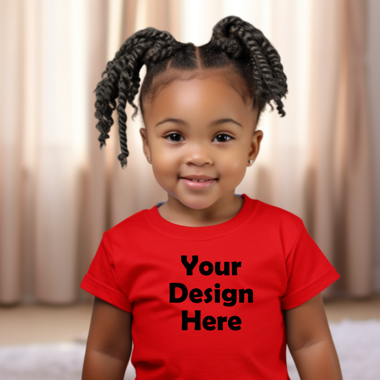 Toddler Baby Girl Bella Canvas  T-shirt Mockup Bundle