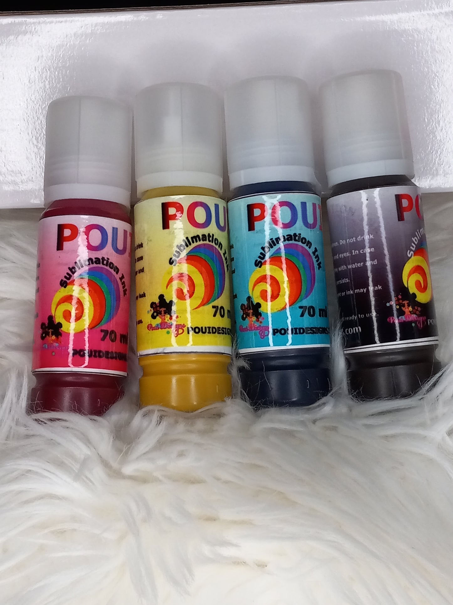 Poui Sublimation Ink 70 ml 4 colors