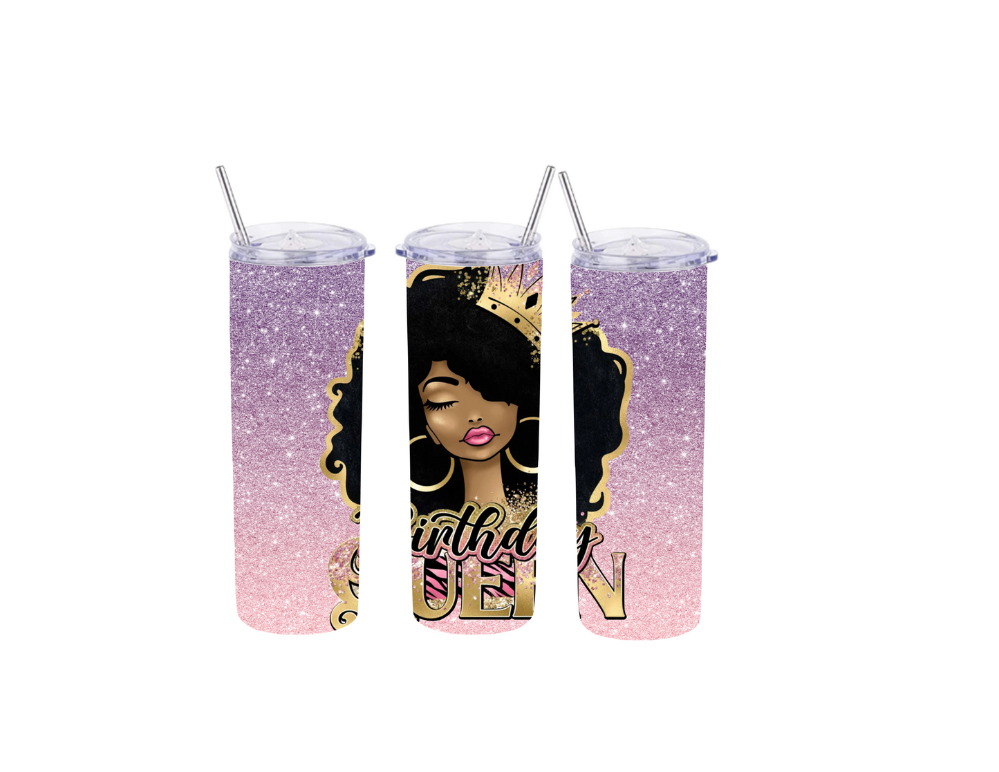 Birthday Queen tumbler