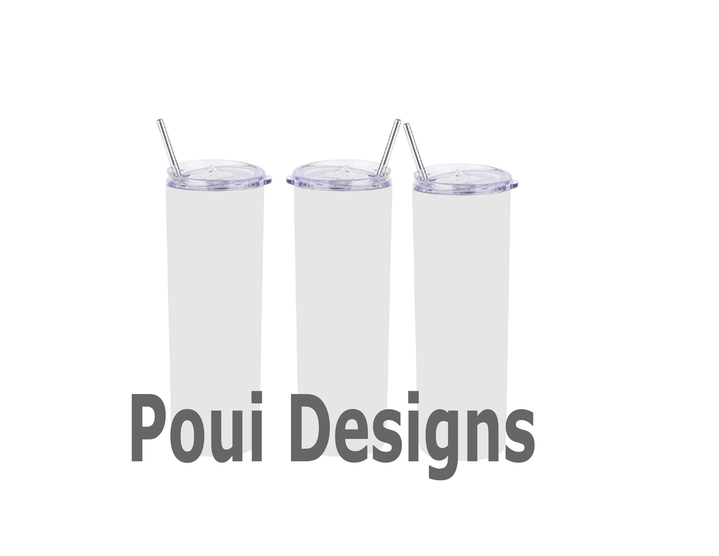 20 oz Sublimation Tumbler Mockup Generator White background