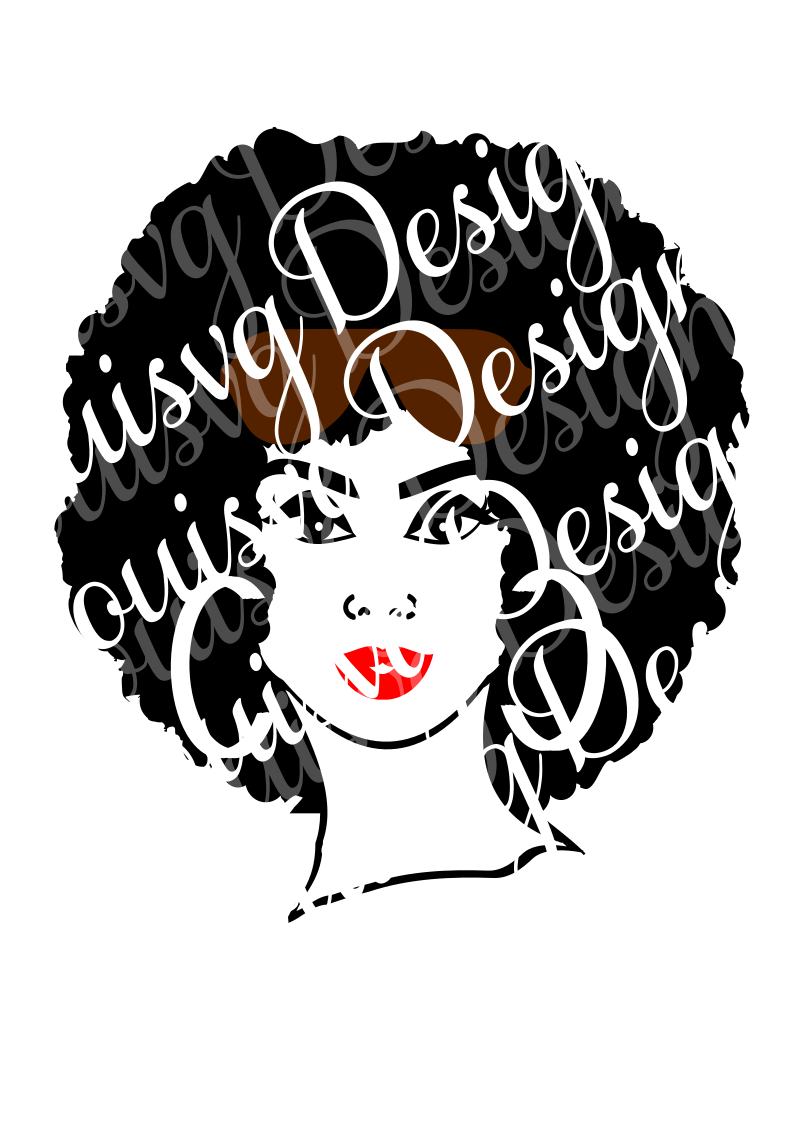 Della svg, Black woman svg