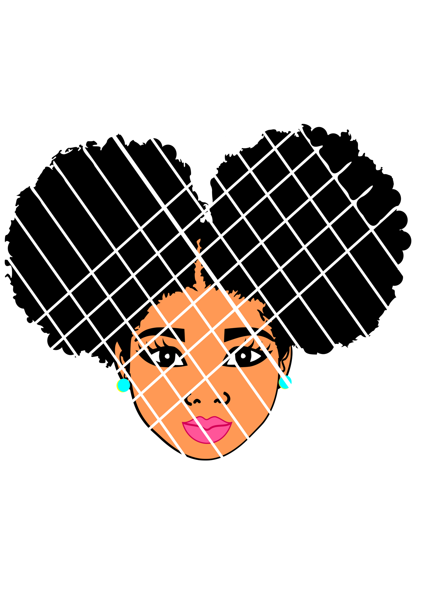 Big Puffs Elsa svg,png,dxf files