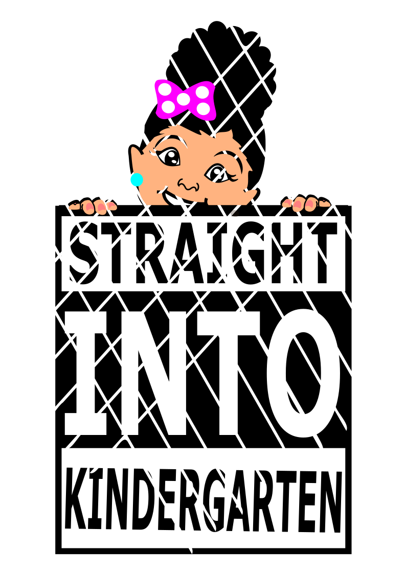 Elsie straight into kindergarten svg png