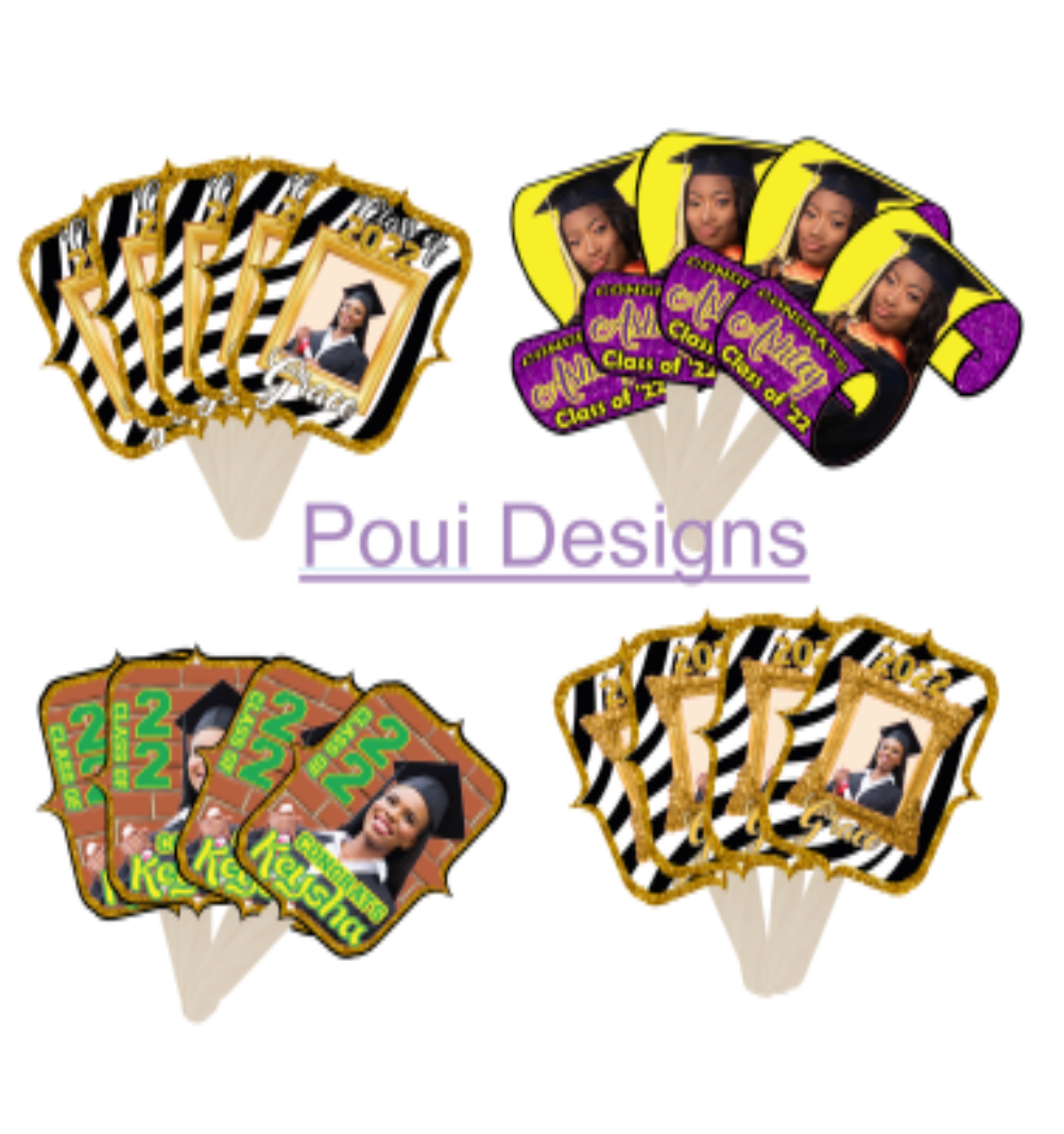 How to design a Graduation Fan in Silhouette Studio