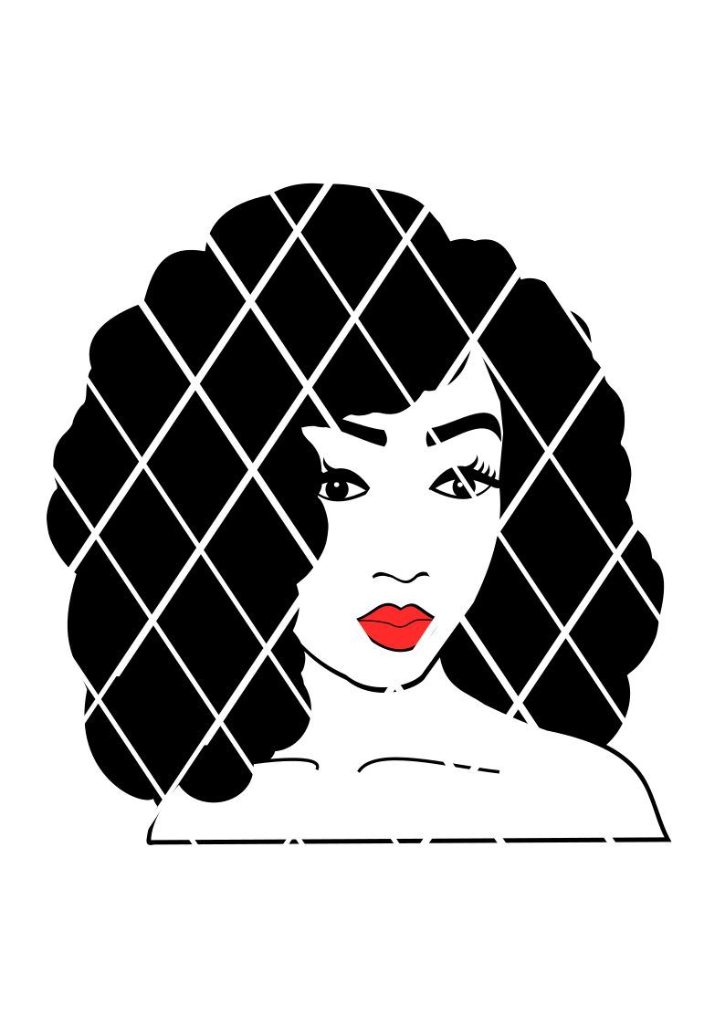 Imana svg, Black Woman svg ,dxf,png file