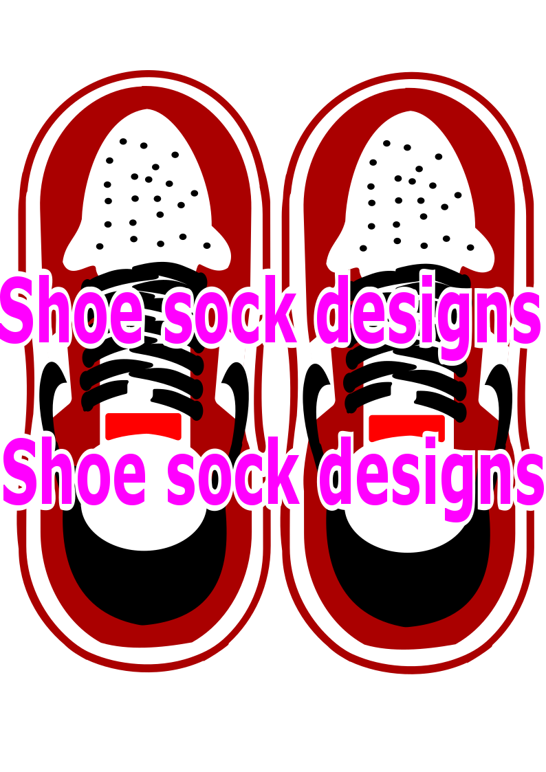 Jordan Shoes svg,png for shoe socks
