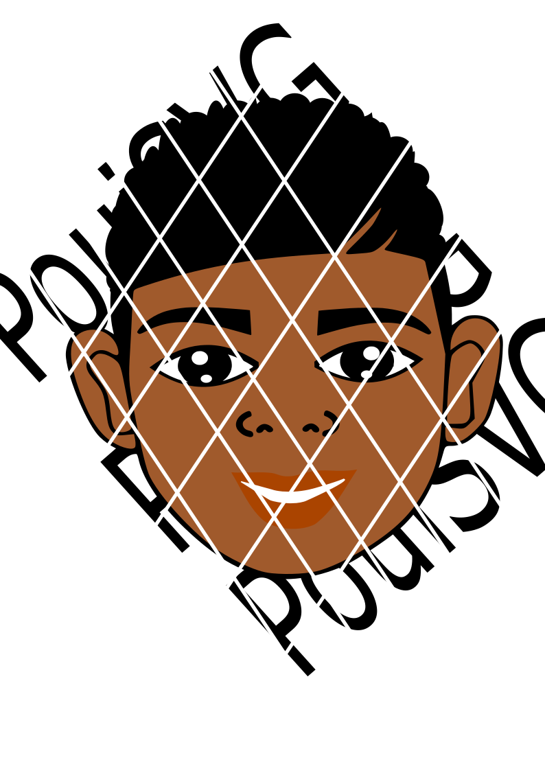 African American boy svg,Kai svg, Little boy face svg