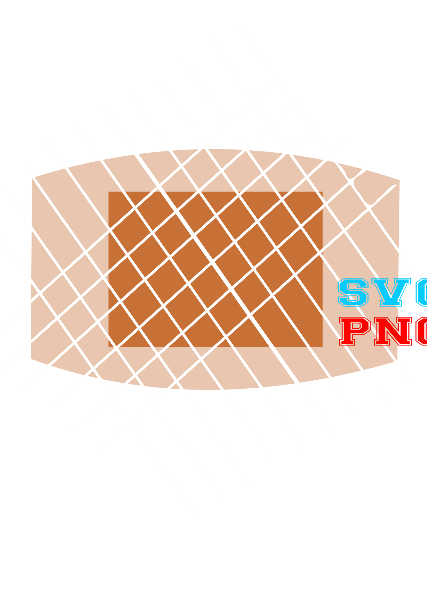 Pattern of Blank Sublimation Mask Print areas, Sub Blanks,Polyester Masks