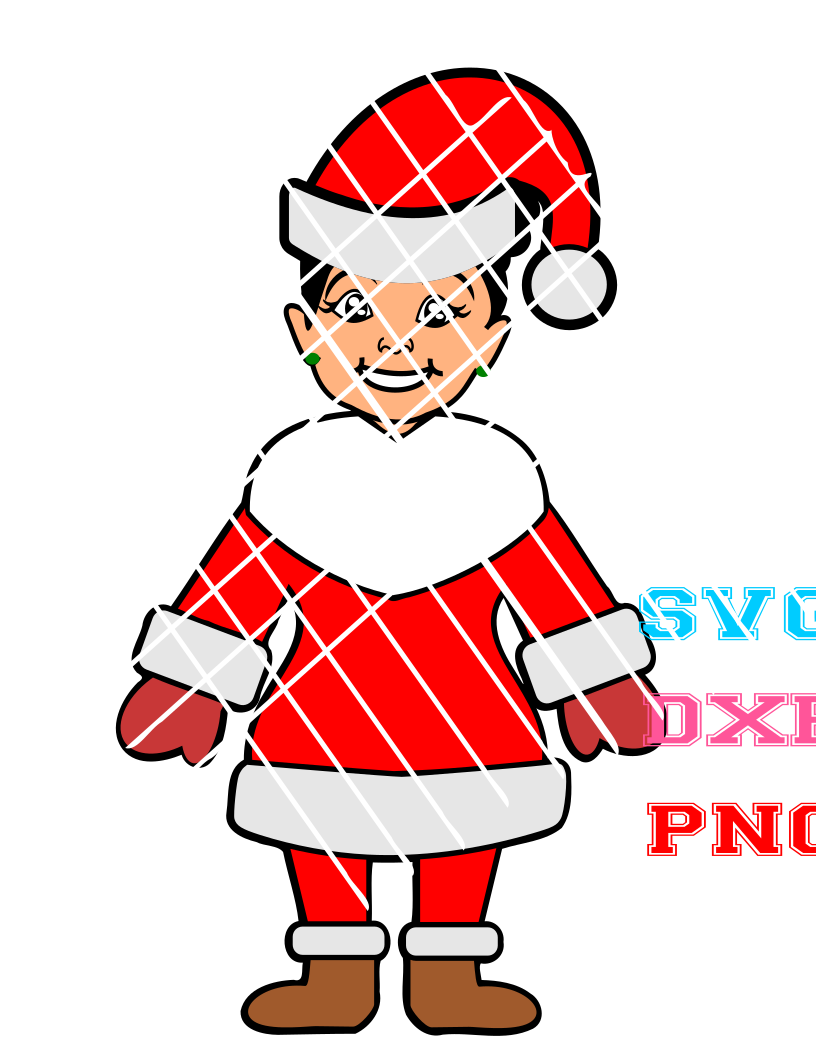 Christmas Svg,Metella Elf,Santa ,Svg