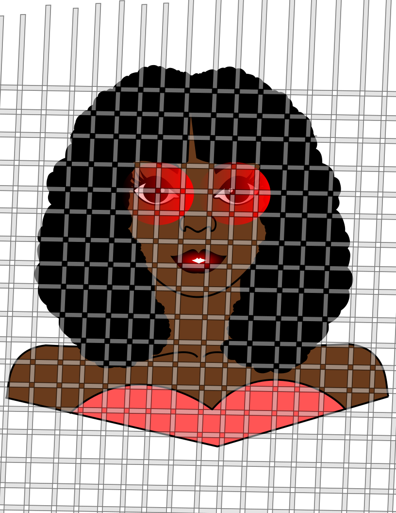 Shantell SVG Bundle, Afro images