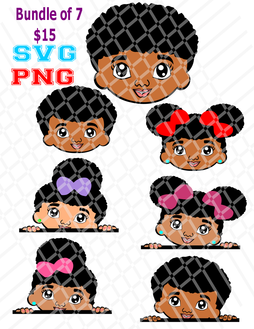 Baby Boys and Girls Peekaboo Svg Bundle