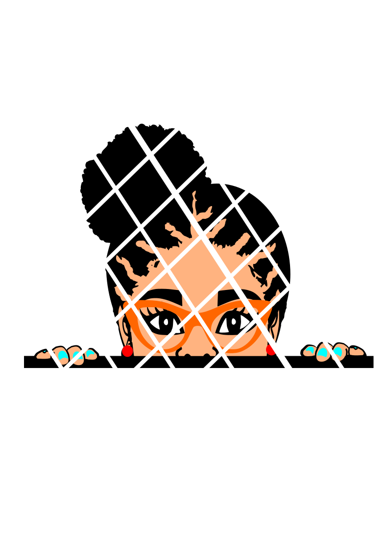Peekaboo svg, Elsa braided side bun svg, Backpack svg