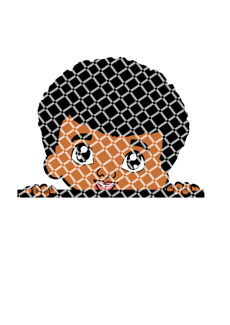 Afro Peeking Baby Girl and Boy svg,Maternity shirt svg