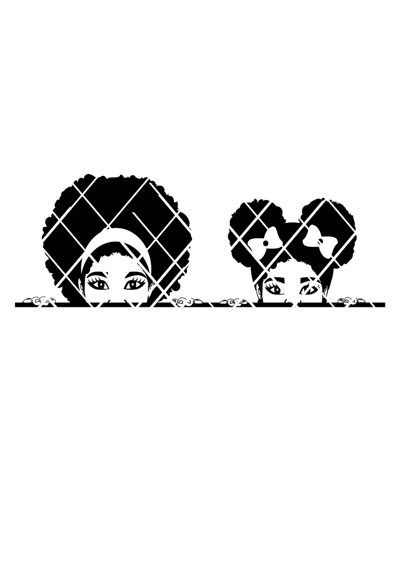 Peeking Elsa and Taiana SVG,PNG , DXF files,peekaboo
