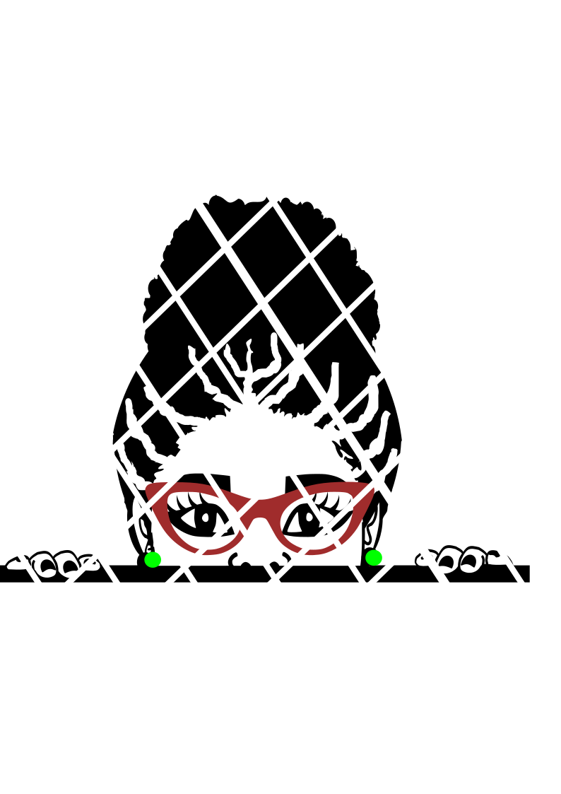 Peeking svg, Peekaboo svg, Elsa braided bun svg