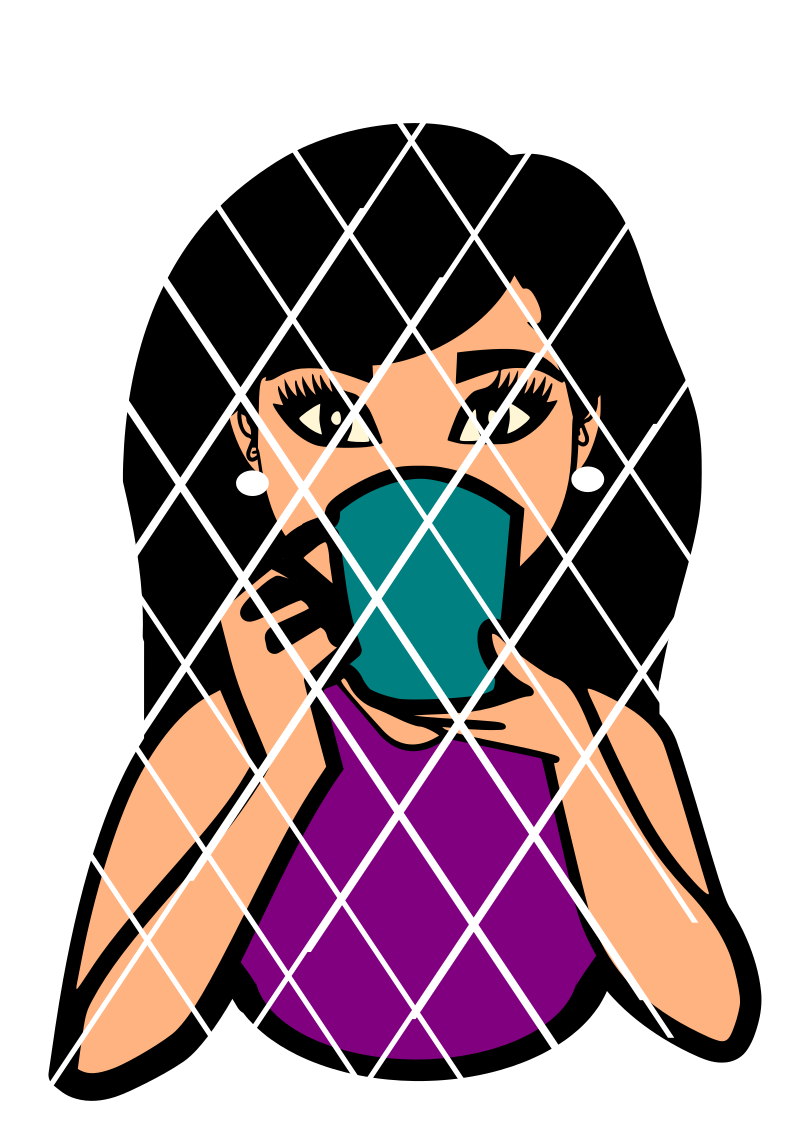 Woman drinking with mug svg,Relaxed Hair svg,Sistah svg,