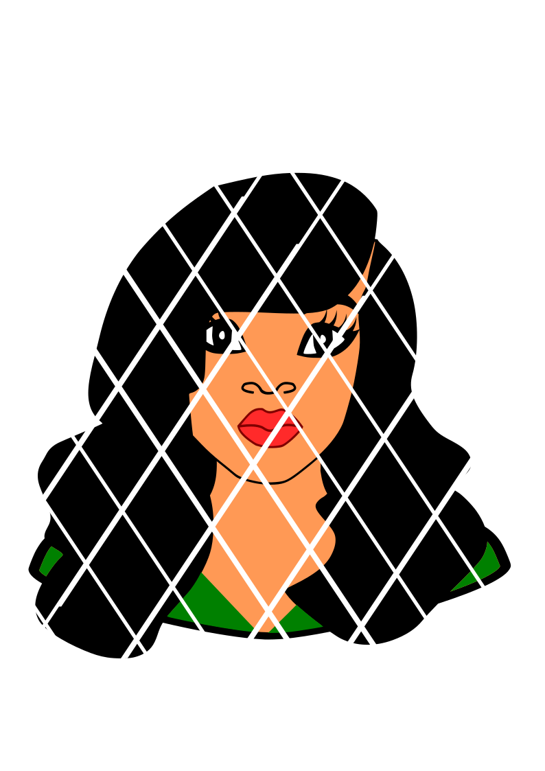 Sasha SVG , African American Woman svg cut file,Silhouette Cameo svg file, Cricut cut file,Pouisvgdesigns