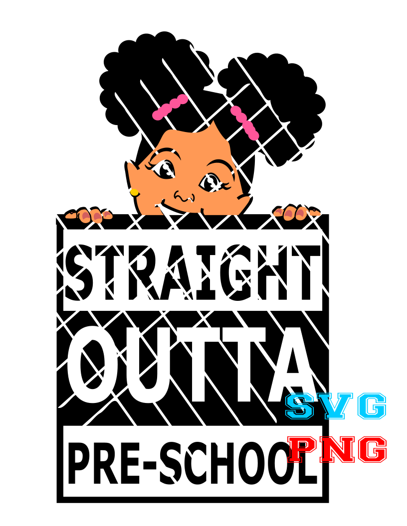 Satuya with Afro Puffs svg,Staight outta,Peekaboo