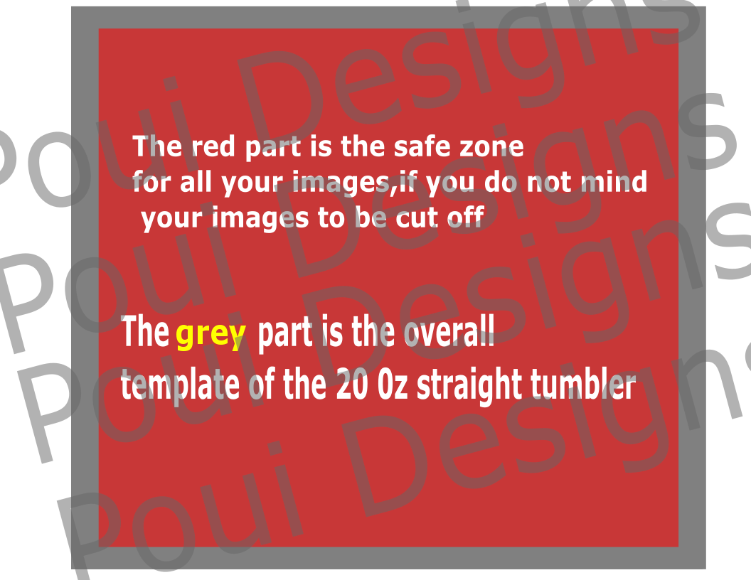 20 oz tumbler templates