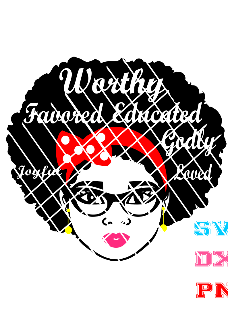Taiana words in hair svg,png,dxf files